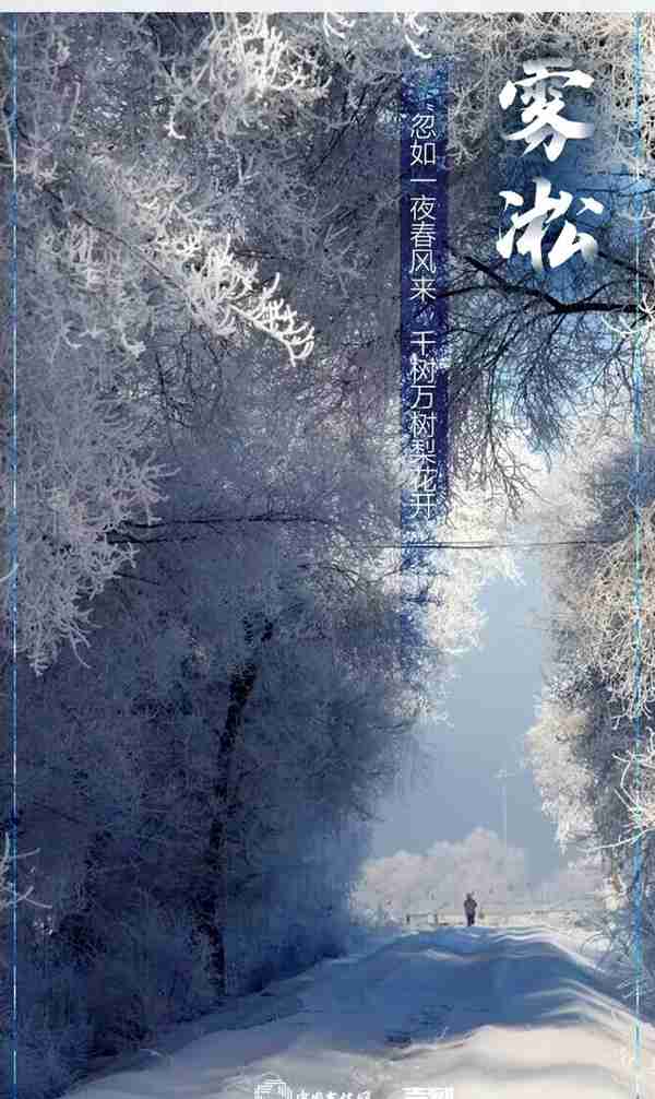 向往的冬天在吉林丨全国拔头筹的雾凇，每一张都是屏保大片！