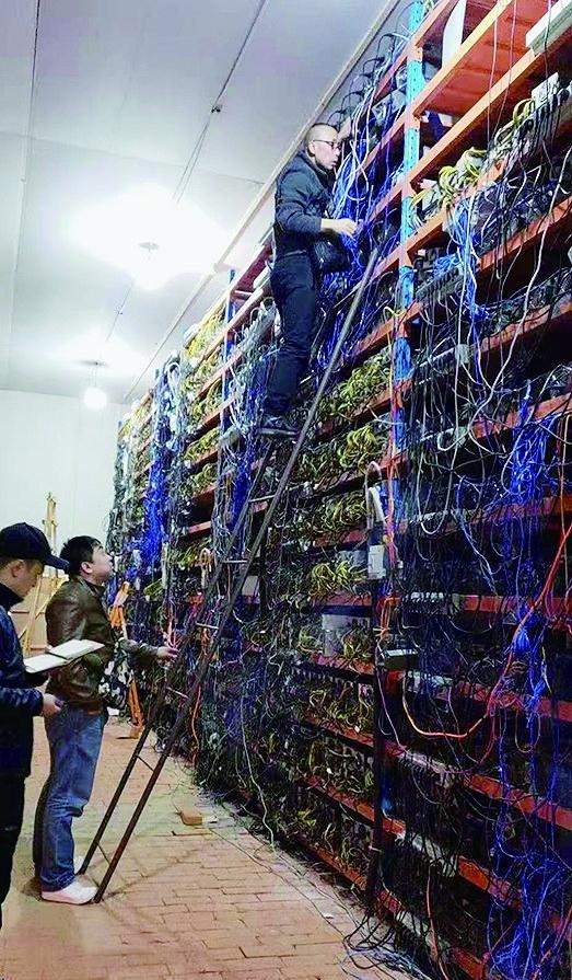 哈尔滨一“挖矿”窝点，2000余台机器，疯狂窃电百万元